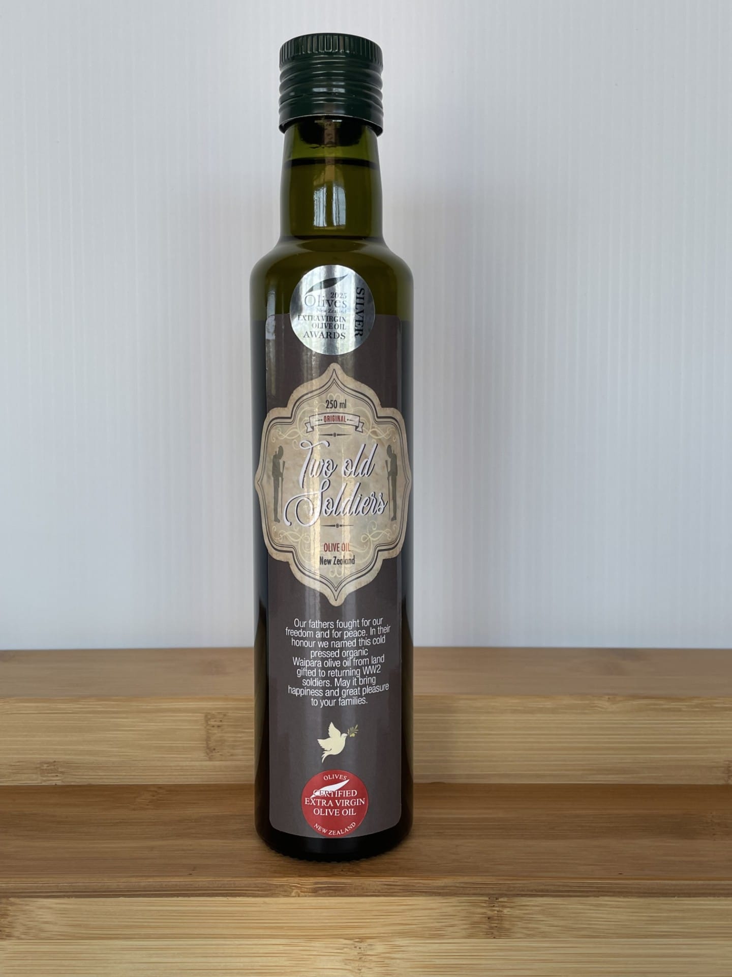 Two Old Soldiers Extra Virgin Olive Oil